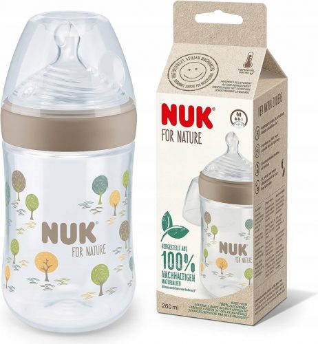  NUK FOR NATURE üveg + cumi M 260ml