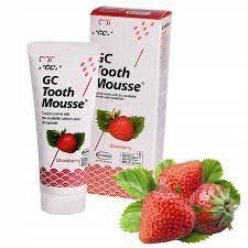 Fogkrém gyerekeknek - GC Tooth Mousse STRAWBERRY fogkrém