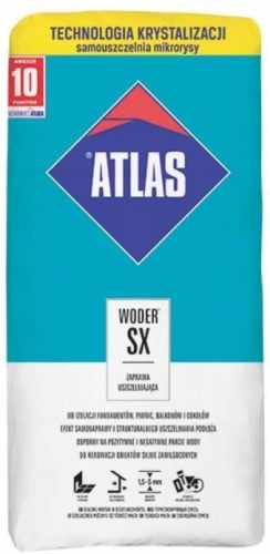 ATLAS Woder SX tömítőhabarcs 25kg