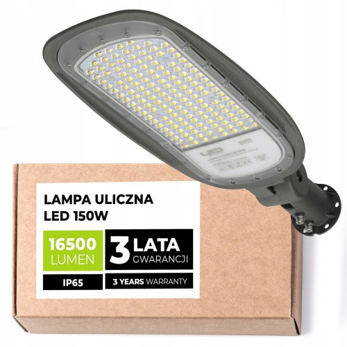 Utcai lámpa a kertbe - Utcai lámpa 150 W 16600 lm hálózati tápellátással