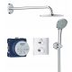  Grohe Grotherm rejtett zuhanygarnitúra Rainshower zuhanyfejjel