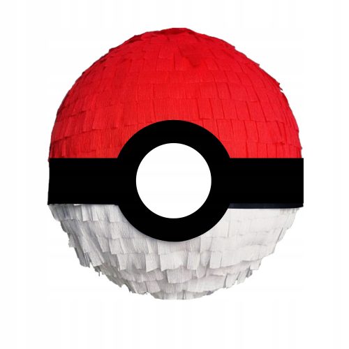 Piňatas - PINIATA Pokeball Pokemon 90 CM szilárd