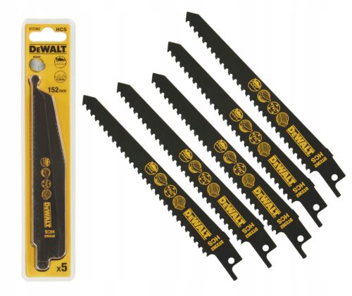 Fűrészek, fűrészlapok - Shabilbred Wood fűrészpengék 152 mm -es dewalt