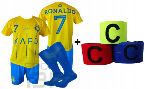 Kosárlabda ruhakészlet - Ronaldo Set Football Outfit Al Nassr R 164