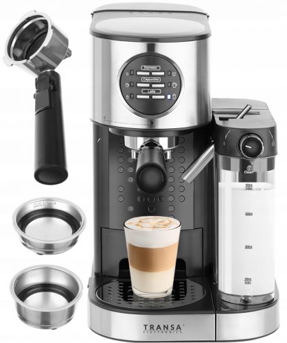  Transa Electronics MultiCoffee 1470 W fekete eszpresszógép