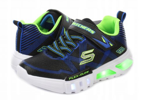 Gyermek sportcipők - Skechers FLEX-GLOW gyerek tornacipő, izzó