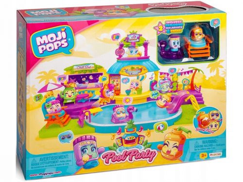 Játék figura - MAGIC BOX Moji Pops Pool Party figurakészlet