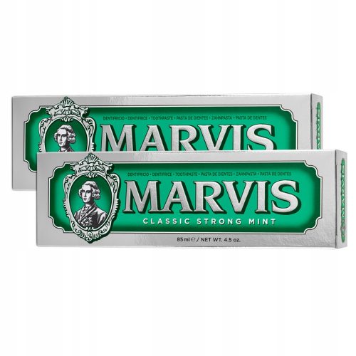 Fogkrém gyerekeknek - 2x Marvis Classic Strong Mint 85ml