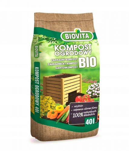 Szerves, természetes műtrágya Biovita talaj 0,15 kg 40 l