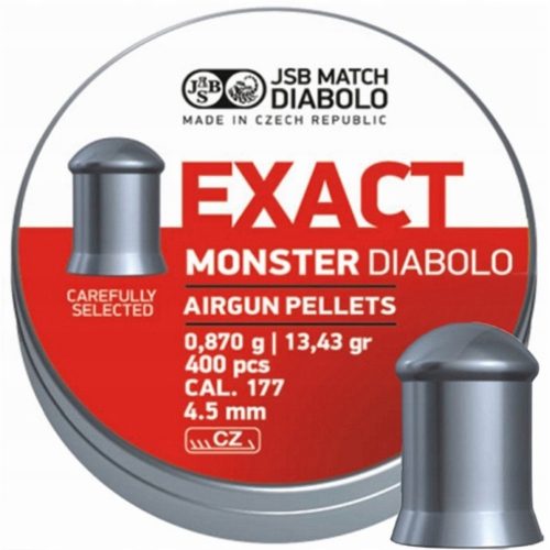 Patronok légpuskához - JSB Diabolo pontos Monster 400 DCS.