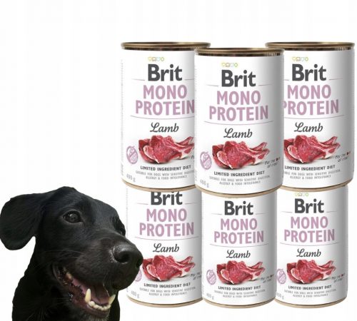  Brit Mono Protein nedves táp bárány 400 g