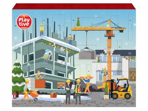 Adventi naptár - Playtive Advent Calendar faépítés