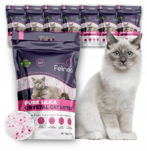 Alom nyulaknak és kis rágcsálóknak - SILICONE SUPER CRYSTALS FELINEA LITTER 30,4l