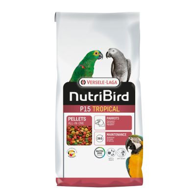 Takarmány egzotikus madarak - A papagájok Nutribird P15 trópusi 10 kg