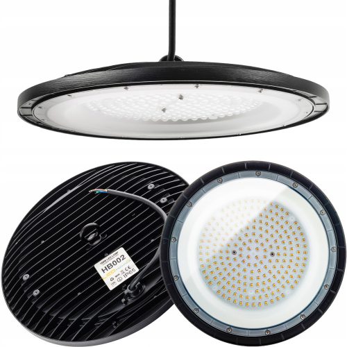 Ipari hermetikus LED lámpa UFO IP65 Highbay 150W 22500 lm