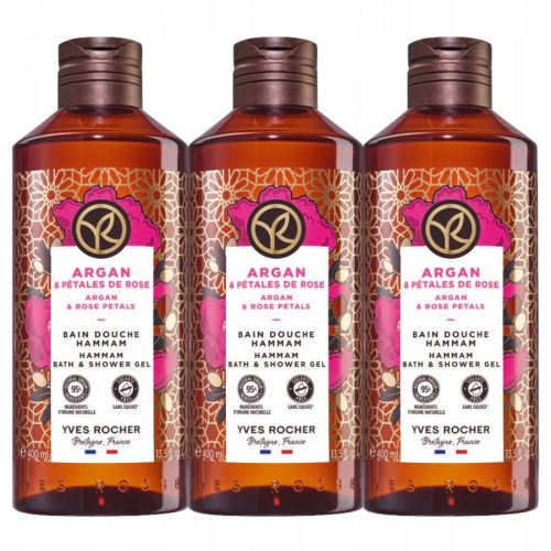  Yves Rocher Argan Oil & Rose Petals 400 ml tus- és fürdőzselé