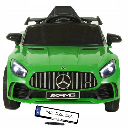 Elektromos játékautó - Mercedes GTR-S 4x4 autó akkumulátorhoz EVA PITIT 2,4 G USB LED táblák