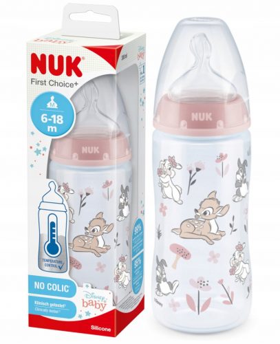 Bébiüveg - NUK palack FC+ Disney Bambi 300ml.