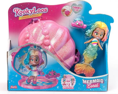  KookyLoos Mermaid - Korall - Mermaid Doll