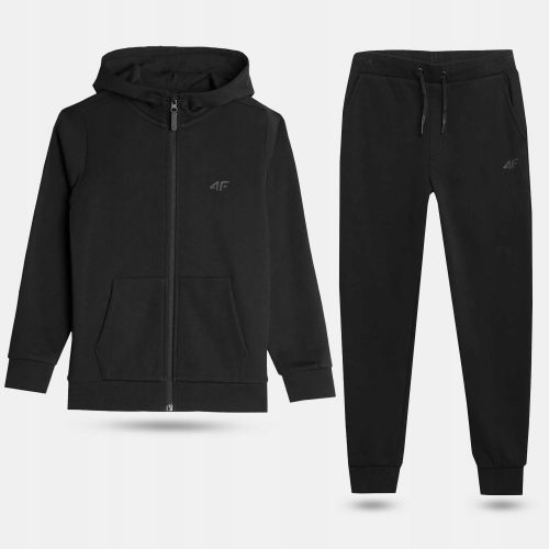 Gyermek tréningruha szett - Fiúk fiúk 4f Junior Sports Set Sweatshirt és pamut nadrág szett