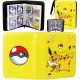  ALBUM KÁRTYA OSZTÁLYOS CSÚSZÓ POKEMON BINDER 400 PIKACHU KÁRTYÁHOZ AJÁNDÉK