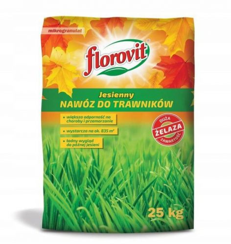 Kerti műtrágya - Őszi műtrágya pázsitokhoz Florovit granulátum 25 kg