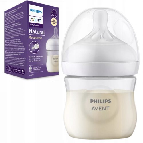 Bébiüveg - Avent baba palack természetes válasz 125 ml