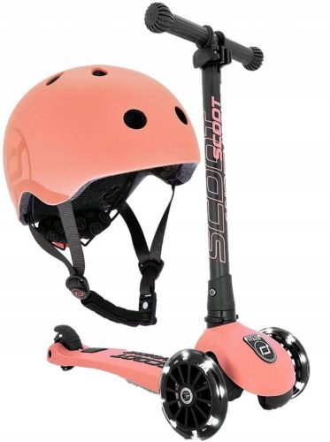  SCOOTANDRIDE Highwaykick Scooter + sisak SM Peach