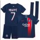 Kosárlabda ruhakészlet - PSG Uniform Jersey szett Mbappe Mbappé 140-152