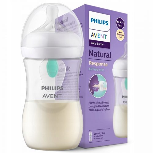 Bébiüveg - Avent palack 260ml természetes válasz Airfree