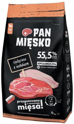  PAN HÚS Borjúhús pulykával 9kg Crisps XL