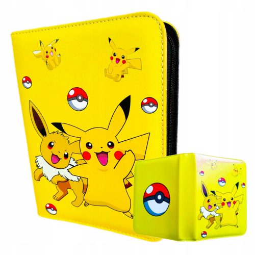  POKEMON CARD BINDER ALBUM BINDER KAPACITÁS 400 KÁRTYA 50 OLDAL