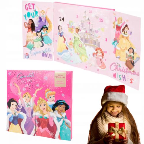  Disney Princess Adventi kalendárium kozmetikumokkal