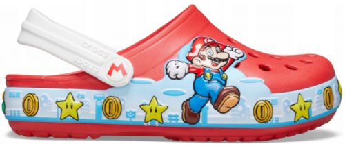 Gyermek szandál - GYERMEKSZANDÁL CROCS SUPER MARIO LUMINOUS FLOPS, 22-23 méret