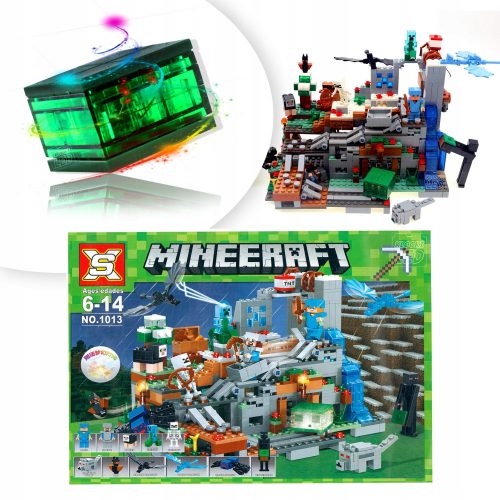  Minecraft Mountain Cave Castle DUNGEON +2 LEGO BOCKS