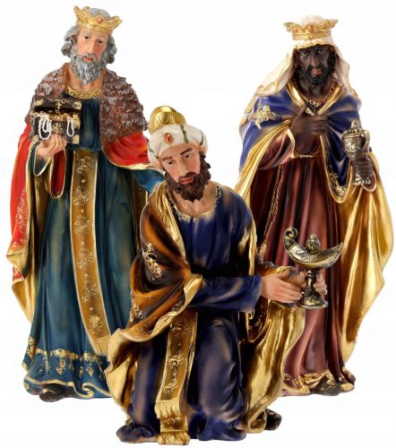 Karácsonyi figurina - A Három Kings óvoda 60 cm -es kiságyának számai