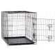  Kennel ketrec, járóka, szállító kutyának és macskának, 107x69x75,5cm, fém, L