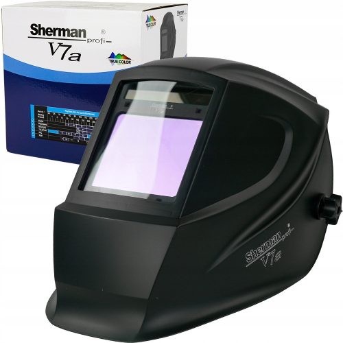 Hegesztő maszk - Sherman MASK automatikusan sötétedő sisak MIGOMAT TIG TRUE COLOR WELDING MACHINE-hoz