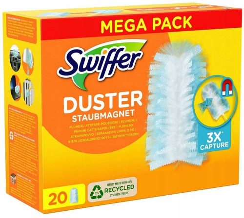 Porkefe - Swiffer Duster hozzájárulások raktáron a por seprűhez 20 db