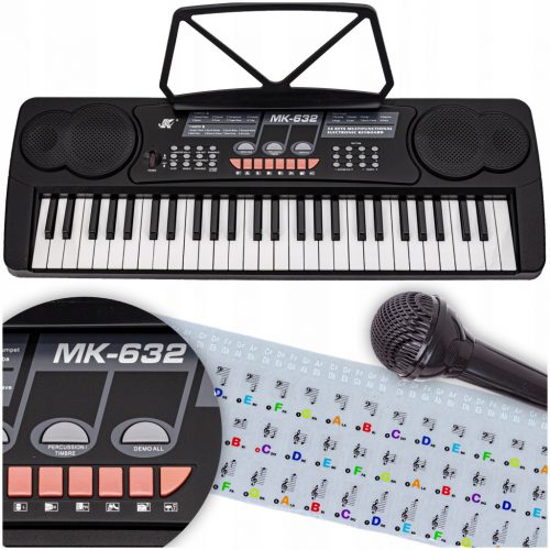  Meike Keyboard Piano KIT mikrofonállvány matricák