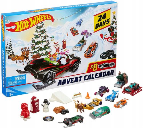 Adventi naptár - Hot Wheels adventi naptár fyn46