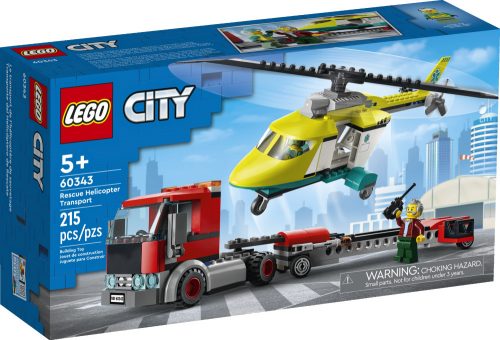 LEGO City - LEGO City 60343 TAUK TAZ TIR TIR TRANSPLE TRANSIKA 5+