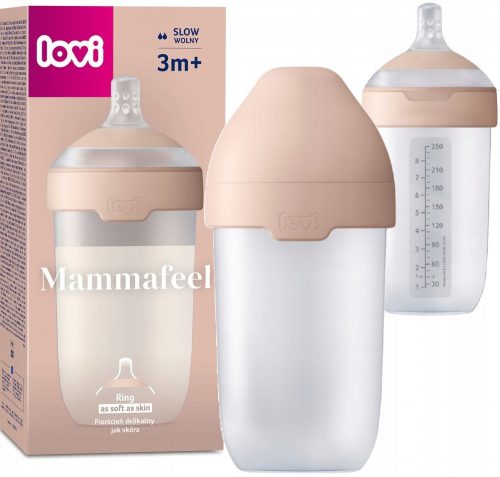  LOVI Mammafeel cumisüveg 250 ml dinamikus cumival