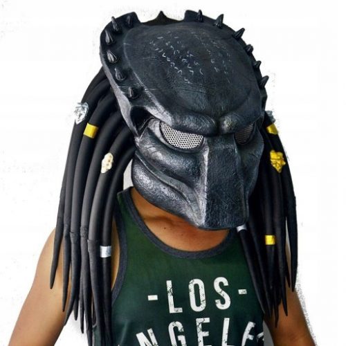 Cosplay Alien vs Predator Halloween maszk