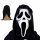 Maszk Scream Murderer kapucnis Scream Screamer Halloween Fancy Fancy Masks