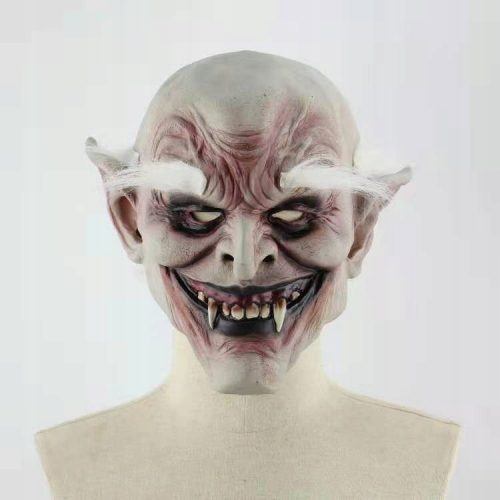 Halloween Terror Devil Mask Ghost House Öltözködés Prop Latex Fejvédő