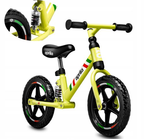  APRILIA Balance Bike ULTRALIGHT LÖNGÉSCSILLÁTÓVAL