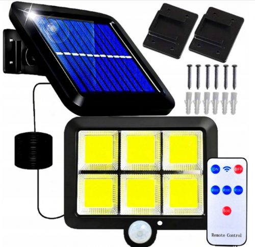  Solar Light utcai lámpa 80 W 1200 lm napelemes