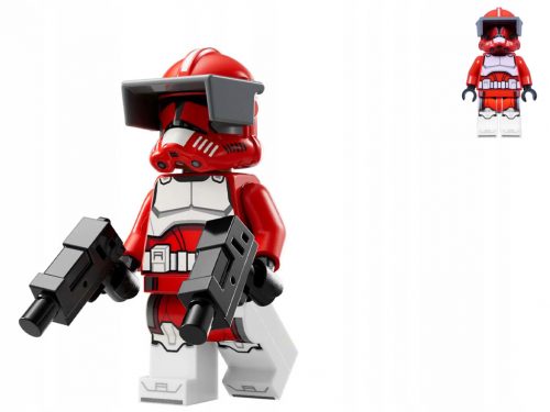  LEGO STAR WARS – Clone Trooper Commander Fox + robbantók! 75354