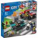  LEGO City 60319 tűzoltóság és rendőrségi üldözés